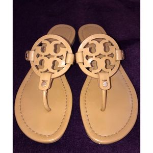 Tory Burch Miller Sandal Sand Size 7.5M